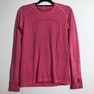 Lululemon Pink Swiftly Tech Long Sleeve (Size 8)